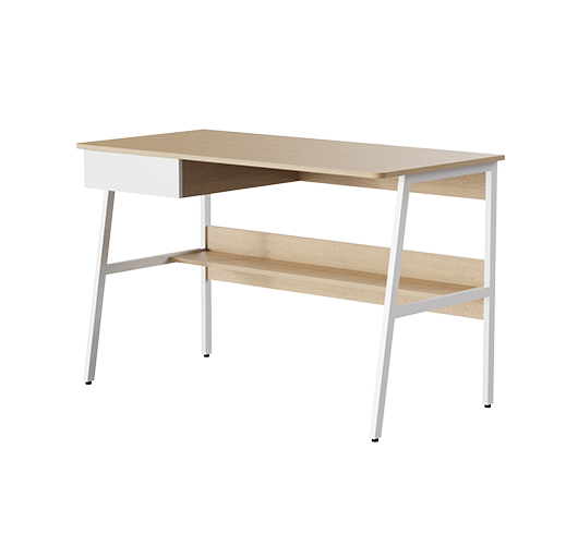 デスク Single level computer desk with drawer and shelf - XTF-CD207