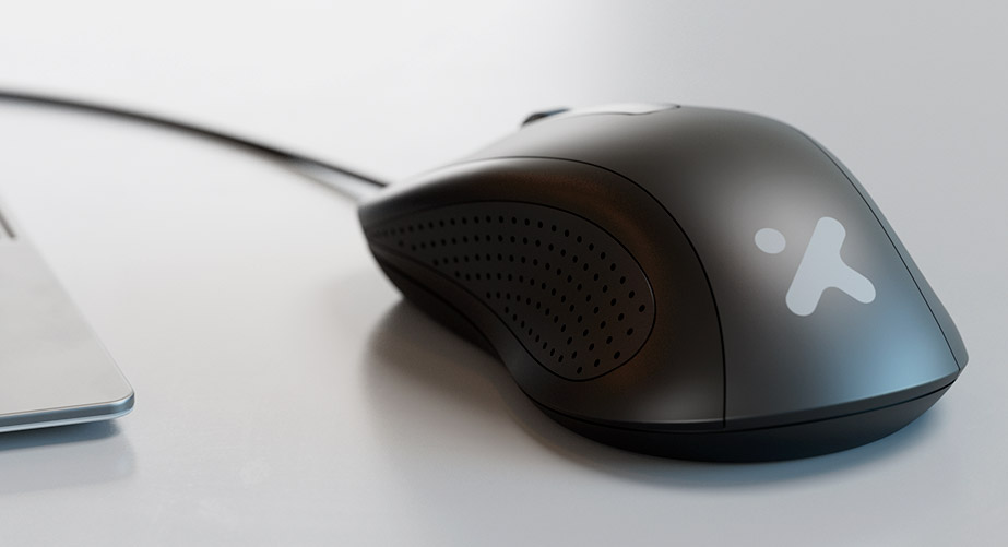 マウス 3D Optical Mouse with 3 Buttons - XTM-206