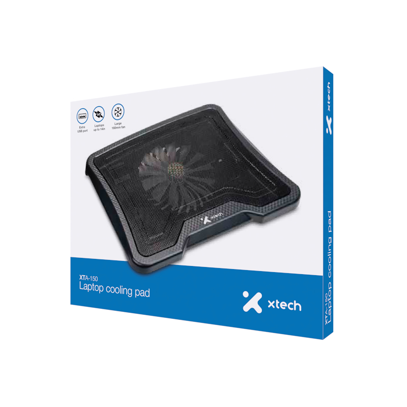 BASE ENFRIADORA PARA LAPTOP XTECH XTA-150